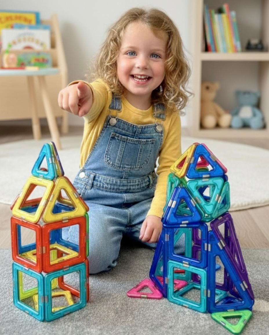 MaxxyTiles 40 stuks| Magnetische Tegels (3+)